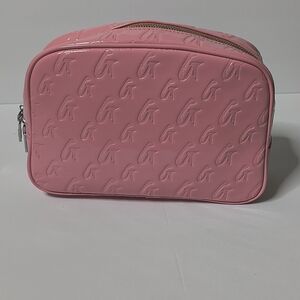 Small Monogram Toiletry Bag Mirror Pink